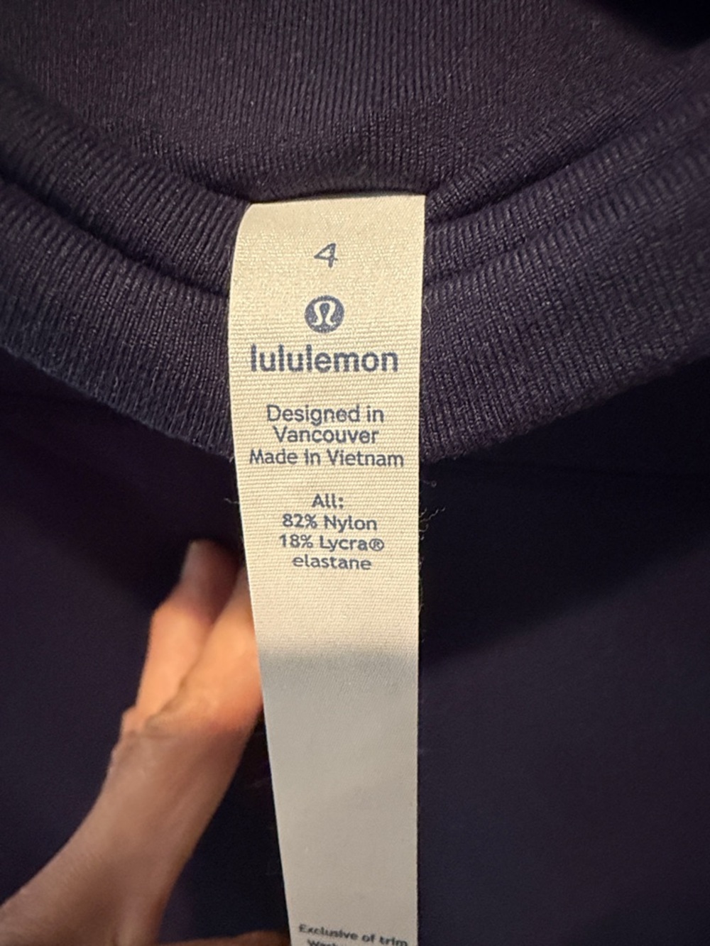 lululemon athletica Boot Cut Flare Pants in Dark Navy - Picture 2 of 3